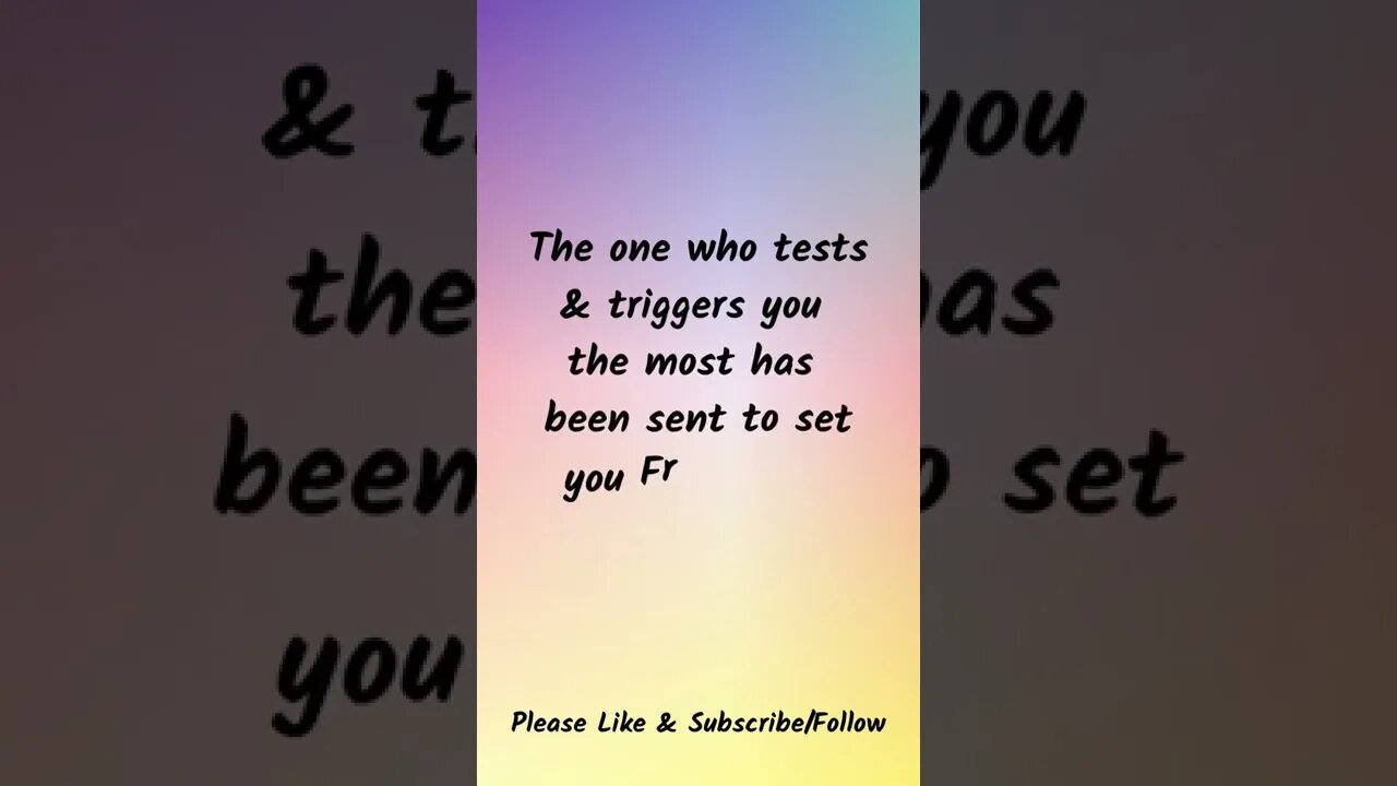 Sent to Set You Free