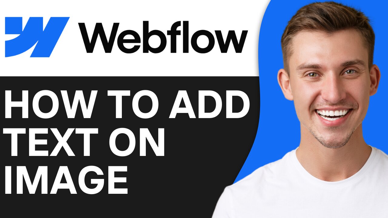 HOW TO ADD TEXT ON IMAGE IN WEBFLOW