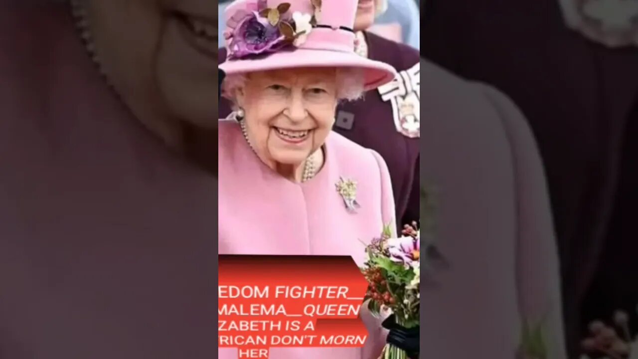 QUEEN ELIZABETH IS A THIEF__ JULIUS MALAMA__WE CANT MOURN THIEF #QUEENELIZABETH #USA #SAUTHAFRICA