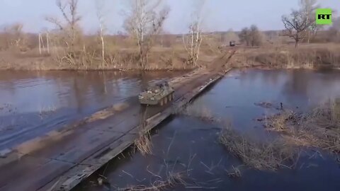 RUSSIAN TROOPS ARE CROSSING THE SEVERSKY DONETS RIVER NEAR THE OBLAST!