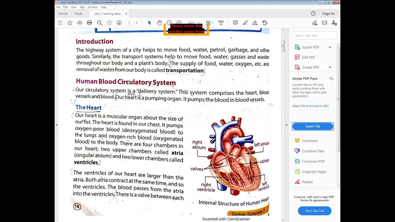 Science class 7 13 4 2021