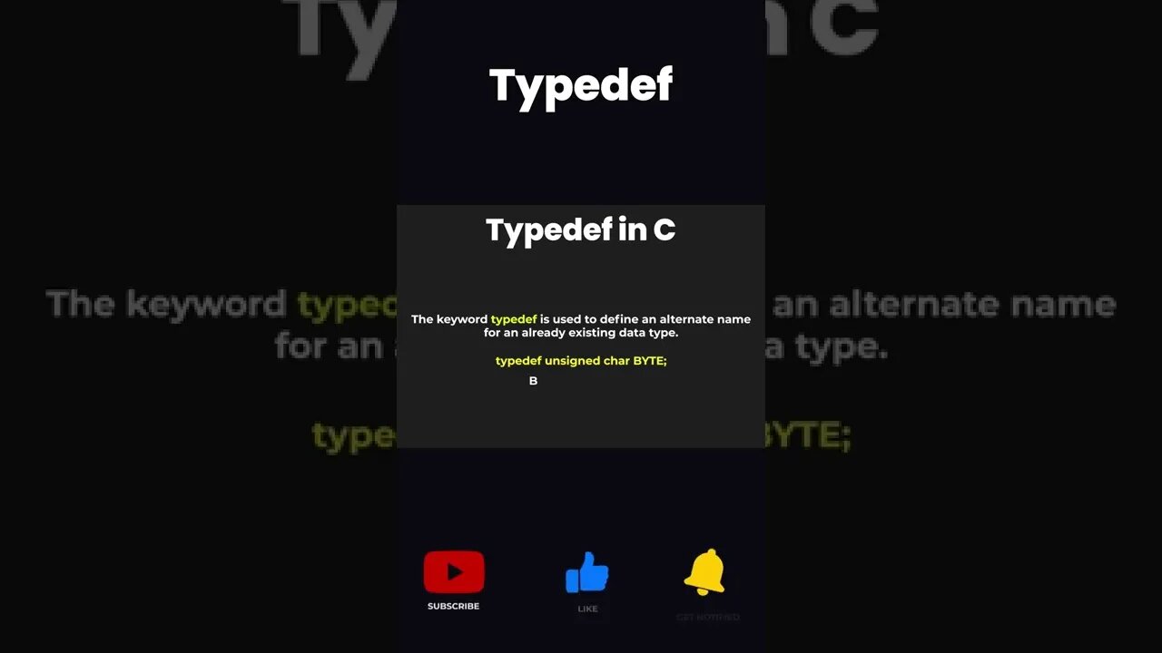 typedef #typrdef