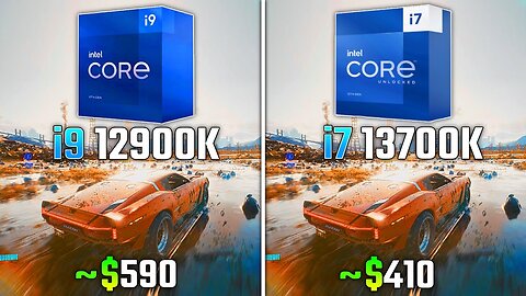 INTEL i9-12900K vs INTEL i7-13700K | Test in 6 Games | Game Play Zone