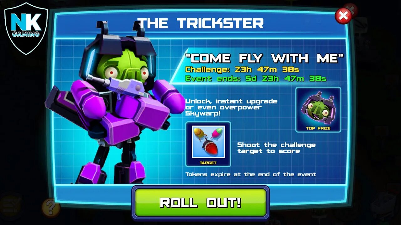 Angry Birds Transformers 2.0 - Trickster - Day 1 - Featuring Thundercracker