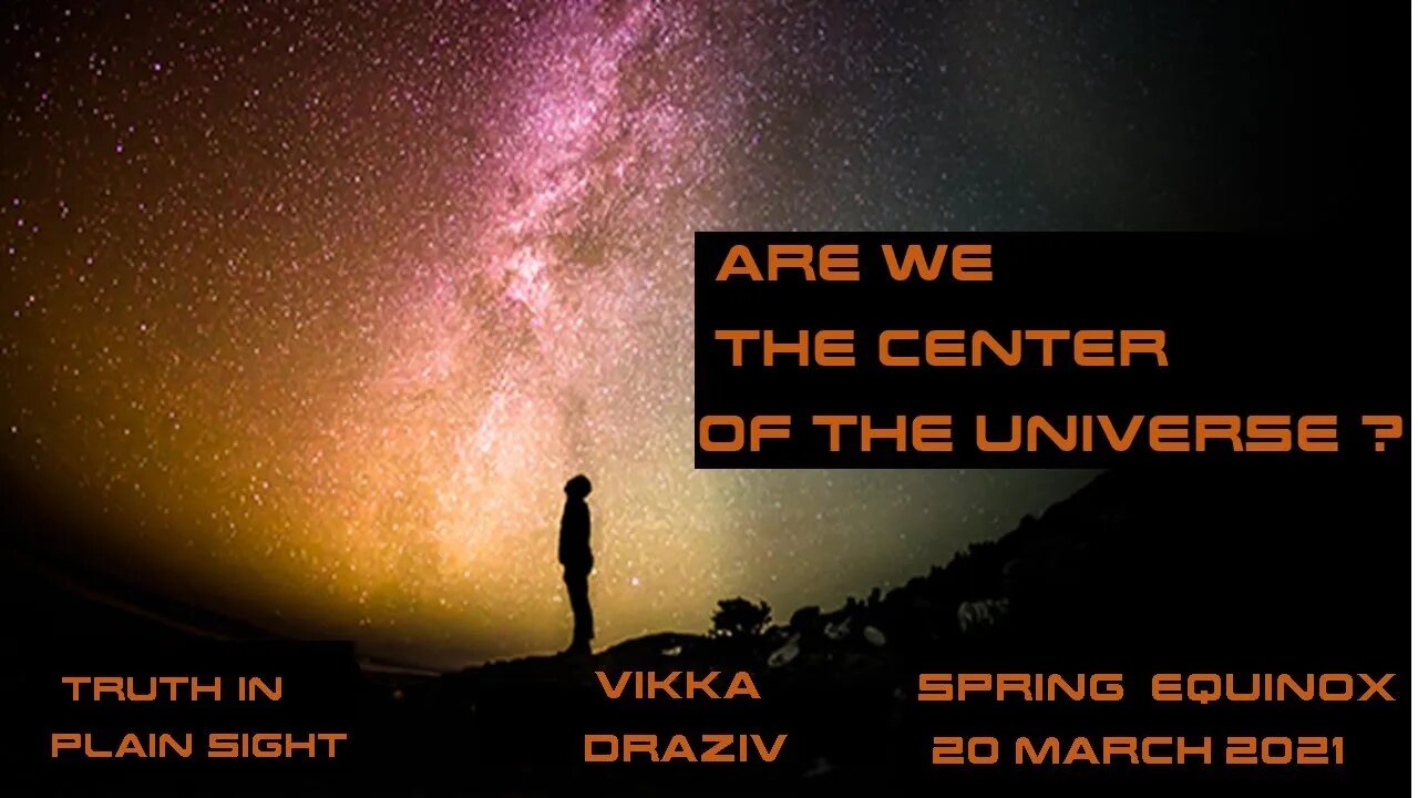 Are We The Center Of The Universe ???
