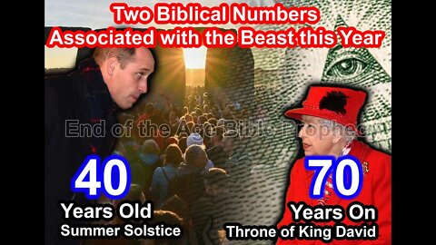 BIBLICAL NUMBERS 40 & 70. Antichrist`s Solstice Birthday & Queens Reign. Word 🪄✨ Magic.