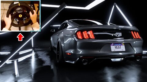 Ford Mustang GT | Need for Speed Heat | Thrustmaster TS-PC