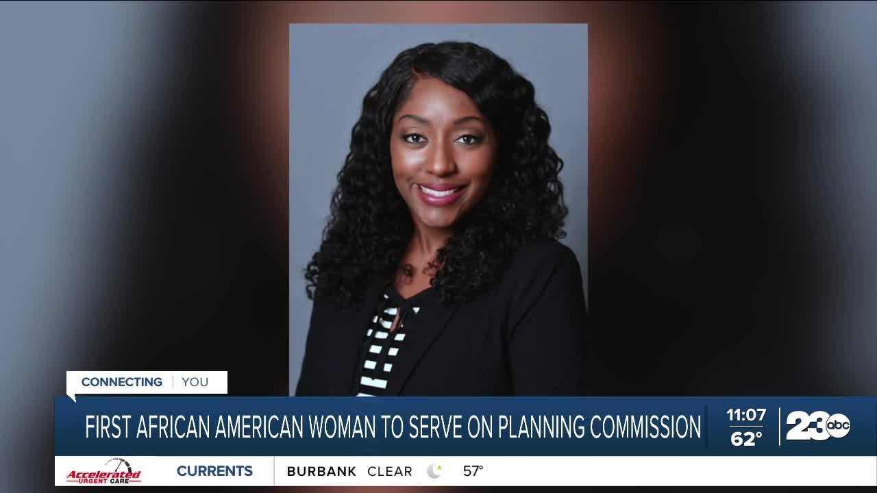 First African American woman to serve on planning commission