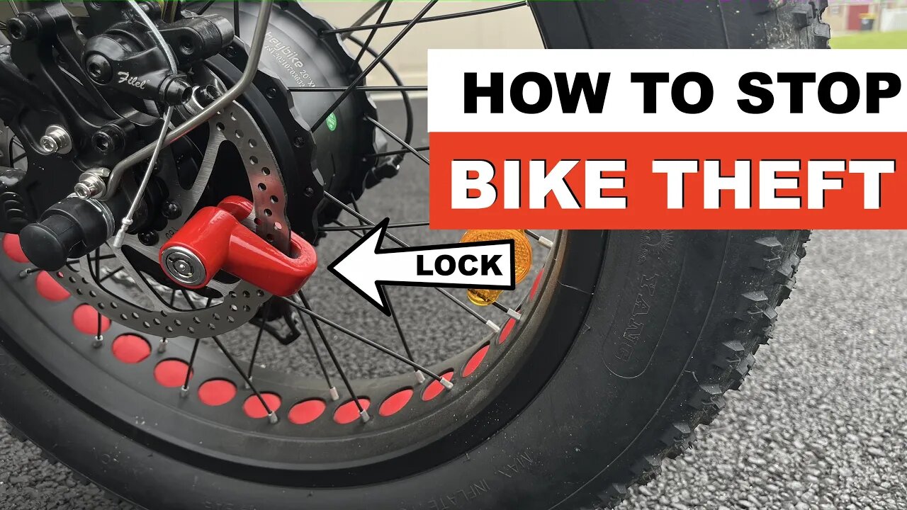 ** A NEW WAY TO LOCK YOUR BIKE **