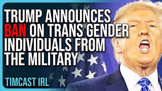 Donald Trump Announces BAN On Trans Gender Individuals From The Military