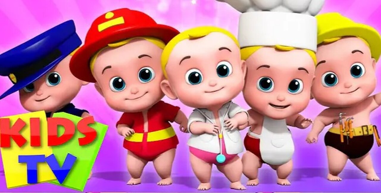 Five Little Babies🤩🤪👼 | Junior Squad Videos | Kindergarten Nursery Rhymes For Babies by Kids Tv