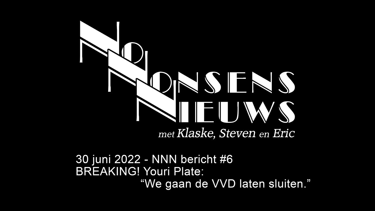 No Nonsens Nieuws 30 juni 2022 - NNN bericht #6 met Youri Plate