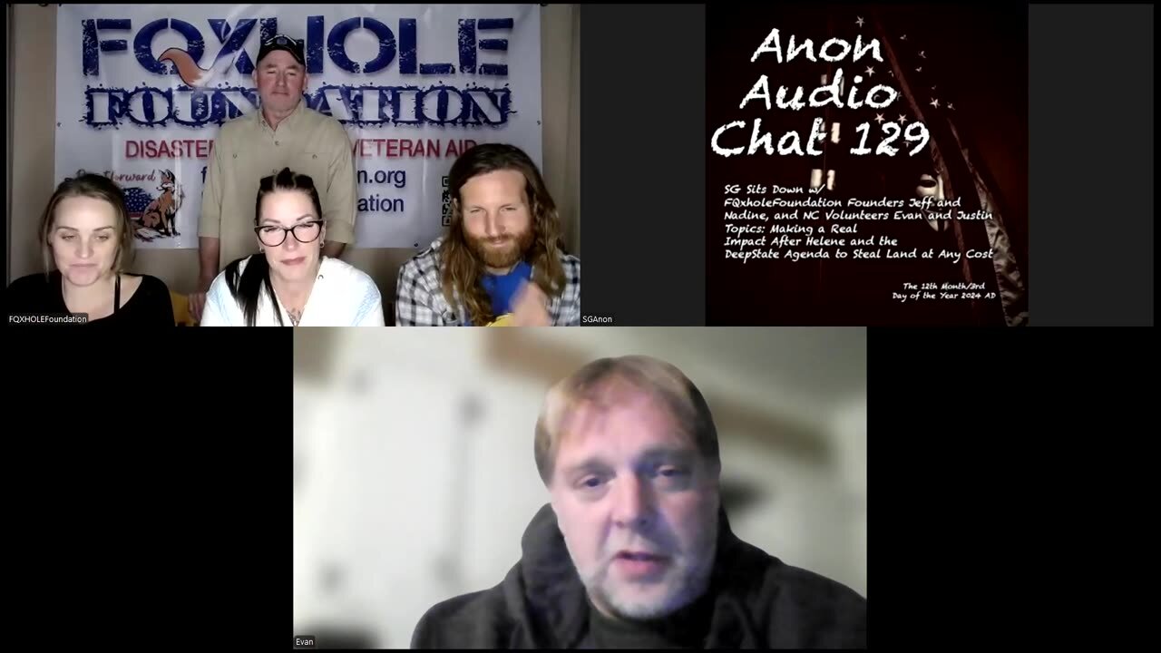 SG Sits Down w/ a FQXHoleFoundation Roundtable UPDATE 12.05.24