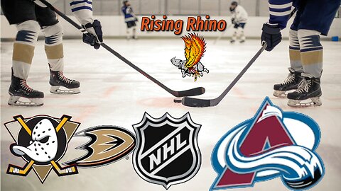 Anaheim Ducks vs Colorado Avalanche Watch Party!