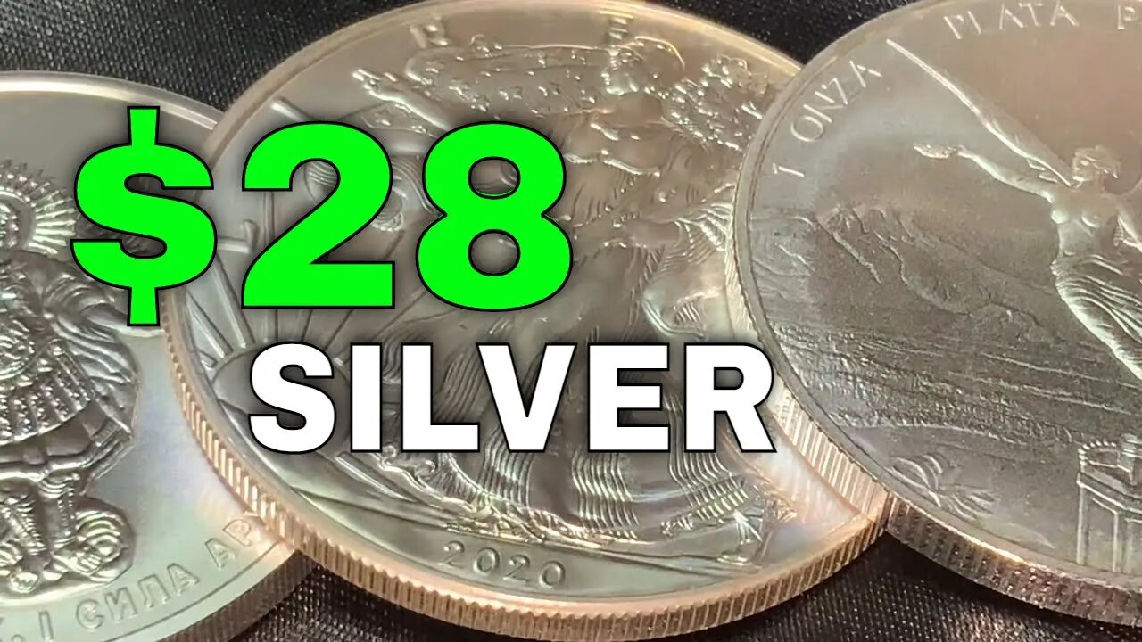 Silver Rises Above $28! Ratio To Gold Narrows to 64!