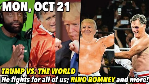 Mon, Oct 21: Are Y’all Surprised? Mitt Romney Was Always a RINO!