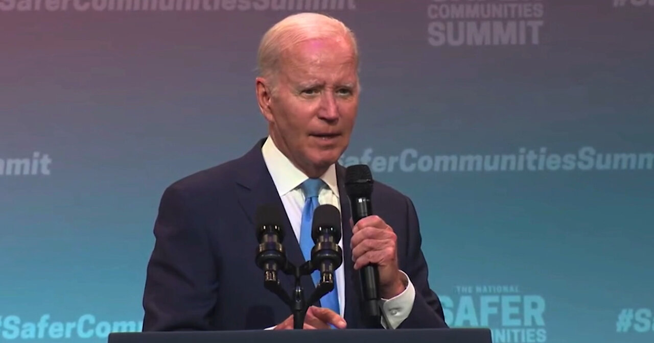 Biden Bizarrely Ends Connecticut Gun Control Speech: ‘God Save the Queen Man’