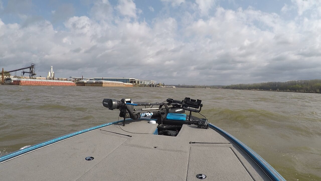 Arkansas river tried to eat me!