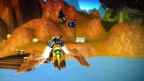 World of Warcraft Flight Around Redridge Mountains