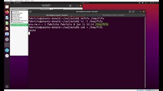 Exemplo de Uso de FIFO no Linux