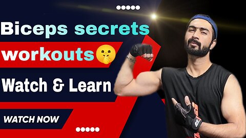 Big arms big biceps workout Secrets workouts for big arms or biceps for beginners and pros.