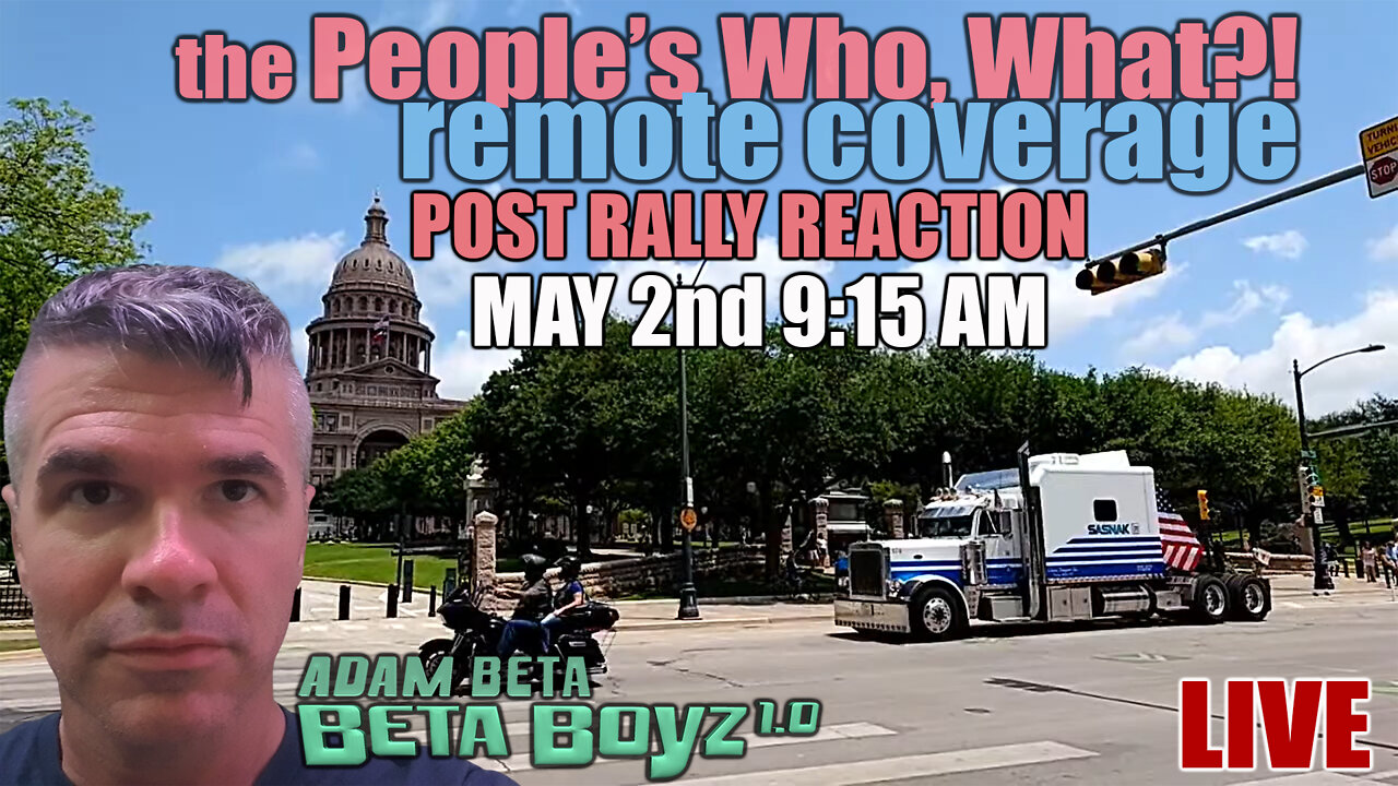 Lib2Liberty2Death2WhoCares, May 2nd AM "POST Austin, Texas Capitol Rally" Sasnak was there!