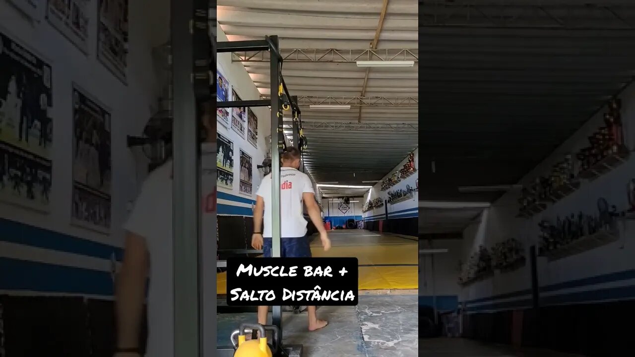 Muscle Bar + Salto em distância