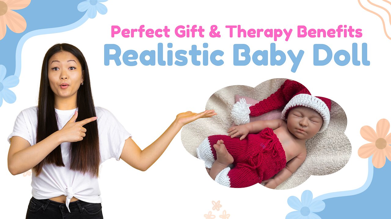 Realistic Handmade Baby Doll Perfect Gift & Therapy Benefits