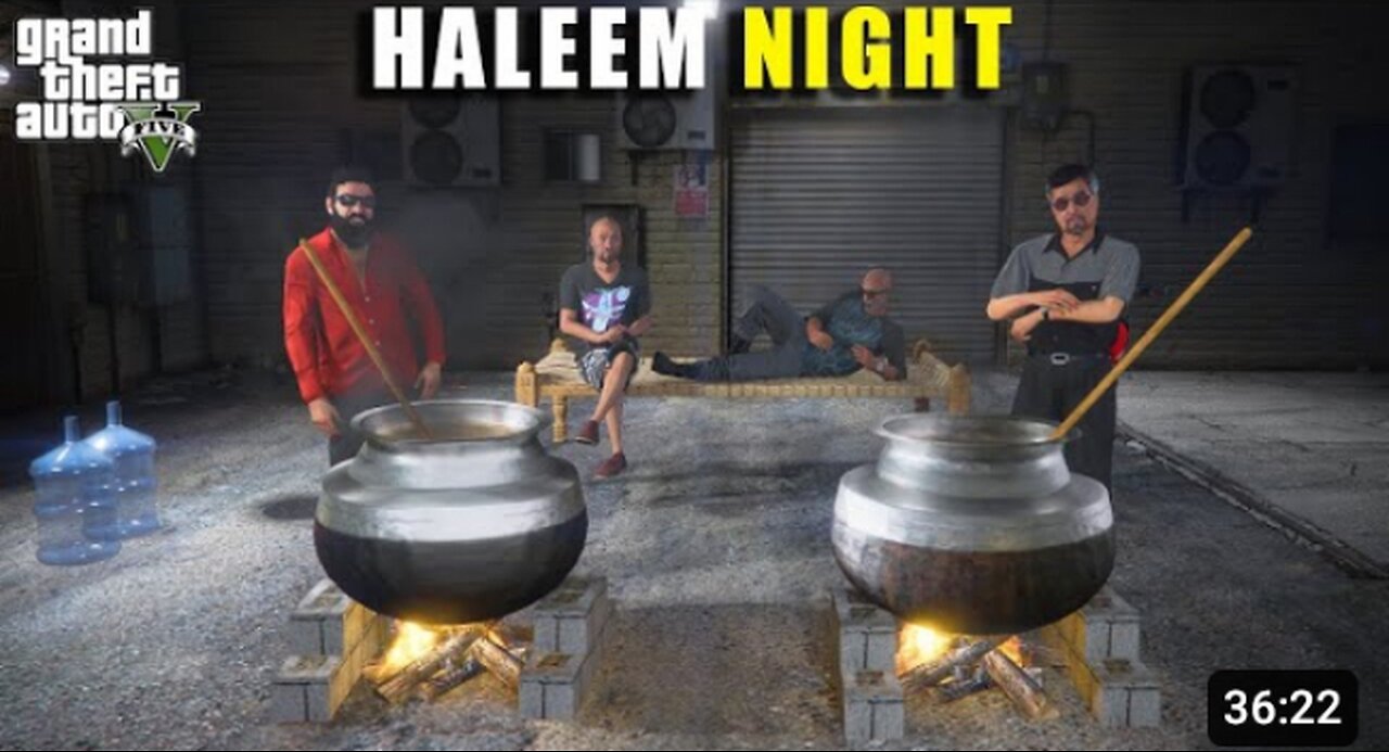 Haleem night , gta v