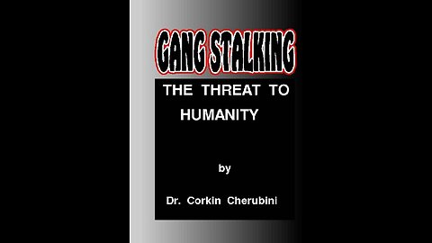 ~Gang Stalking Precursor To The Holocaust~