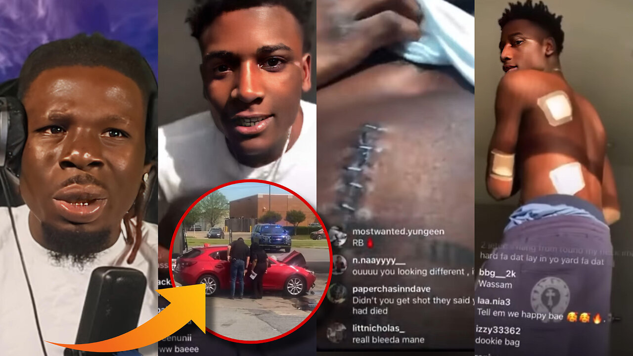 Rapper From BR Real Bleeda Almost Killed In A Drive by Shooting ! Responds On IG Live