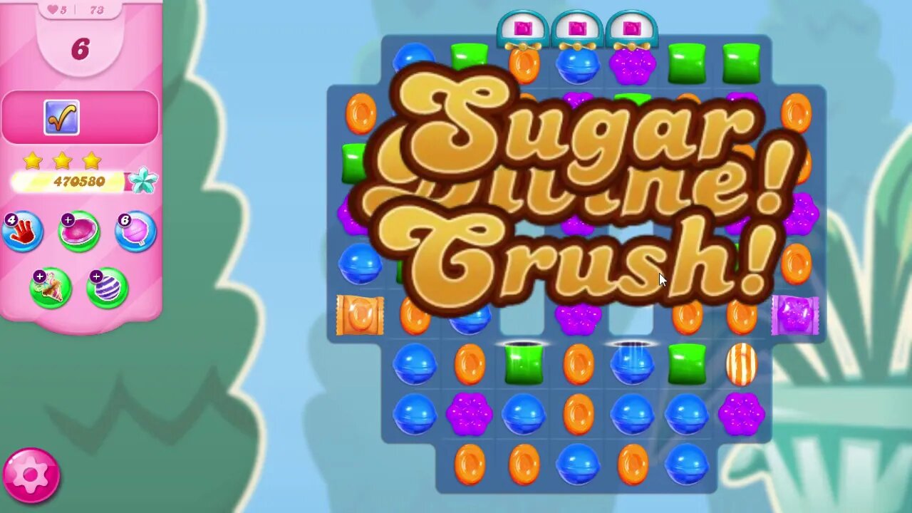 Candy Crush Saga Level 73