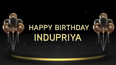 Wish you a very Happy Birthday Indupriya