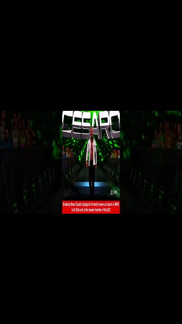 #SHORTS Breaking News on the Newest member of the BCC and who is now All Elite