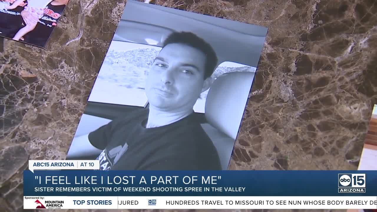 Sister of one of the victims in Mesa shooting spree speaks out