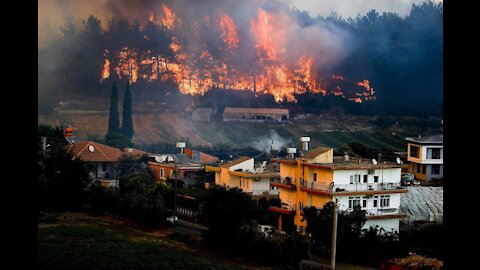 Huje Fire In Turkey!!!