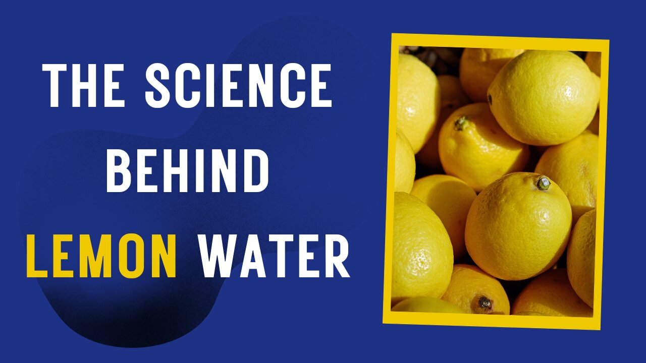 3 Reasons to Drink Lemon Water