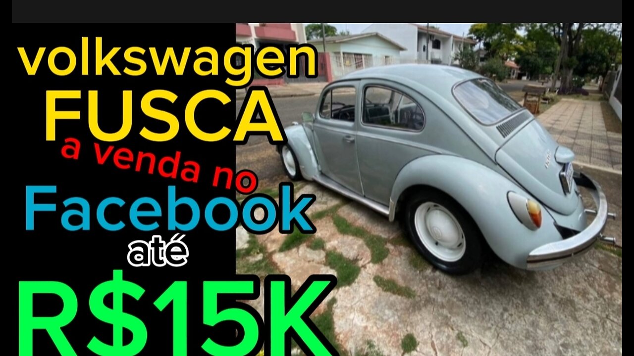 Volkswagen fusca a venda