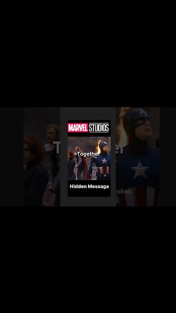 AVENGERS HIDDEN MESSAGE