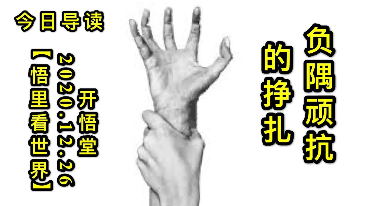 负隅顽抗的挣扎-今日导读KWT645【悟里看世界】 201226-01 fywkdzz