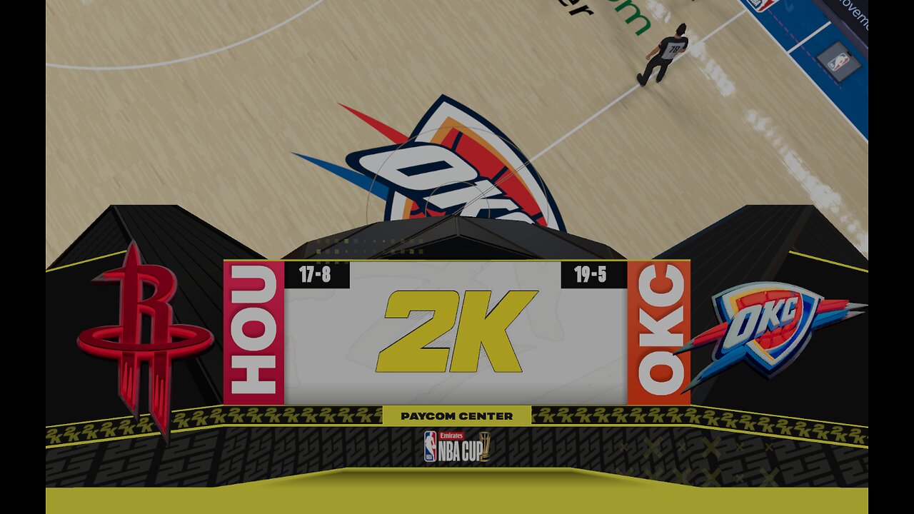 NBA 2K25 Cup Game: Rockets Vs. Thunder on The Lenovo Legion Go!!!