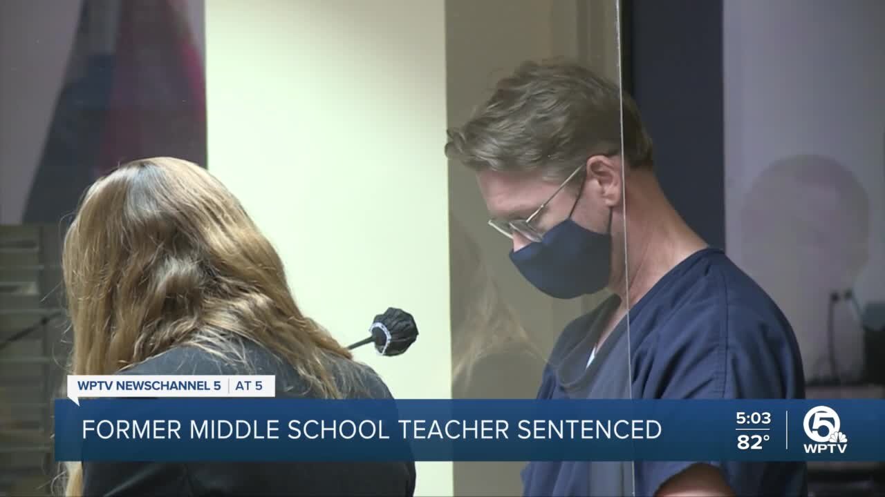 Former middle school teacher sentenced to 3 years in prison