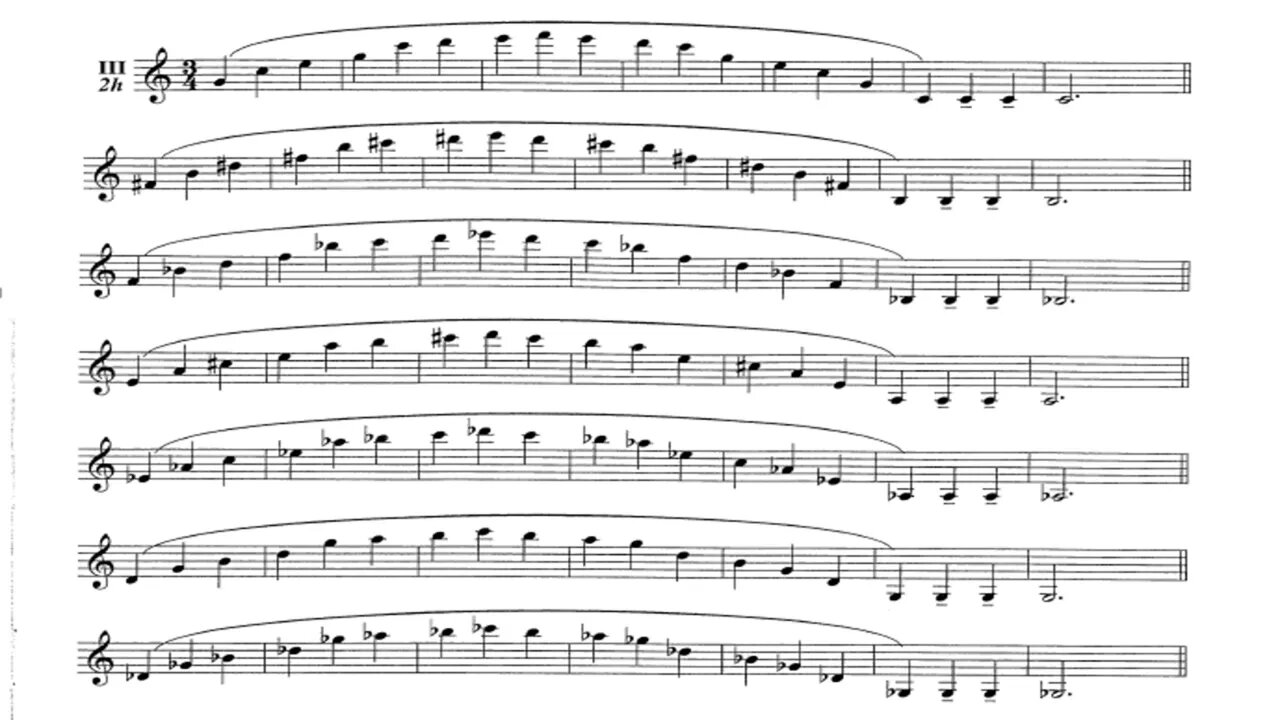 Anthony Plog Method for Trumpet - Book 1 Warm-Up Exercises and Etudes III 2(h)