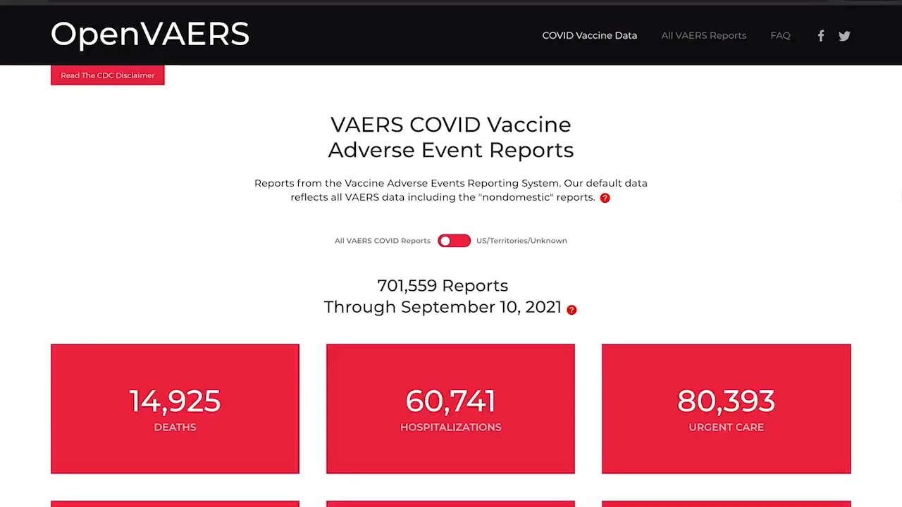 Pay attention to the CDC COVID DATA