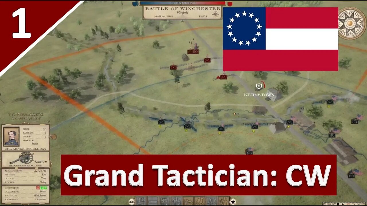 Back to a Confederate Campaign l Grand Tactician: The Civil War l Confederate 1861 Campaign l Part 1