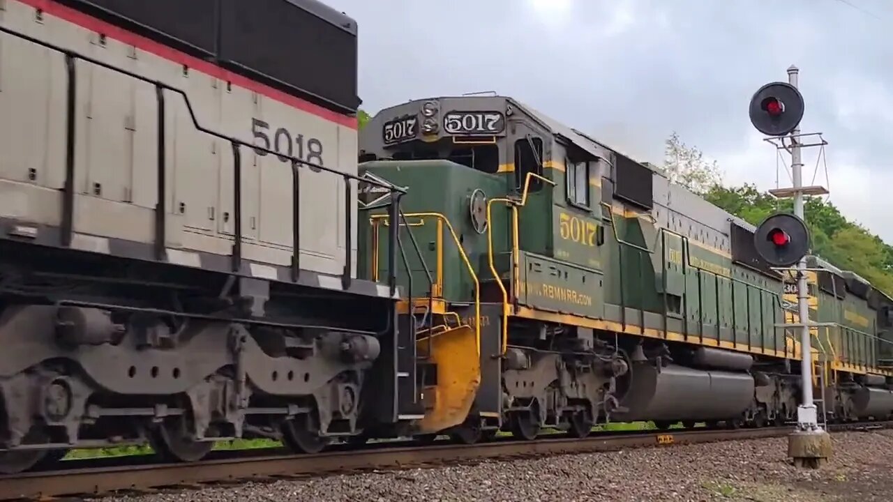 Norfolk Southern 11Z at Hudson & Reading and Northern NRFF at Mountain Top May 27, 29 2022 #Trains