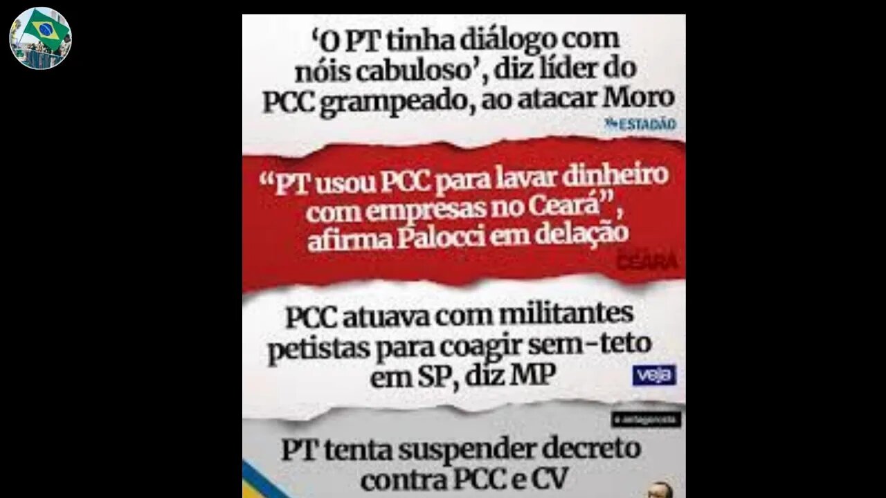 PT com PCC? Partido comunista Chines ou : Primeiro comando...? não sabia? Sabinada Brasil #Shorts