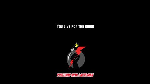 You Live For The Grind #dayodman #motivation #eeyayyahh #motivationalspeaker #positivity
