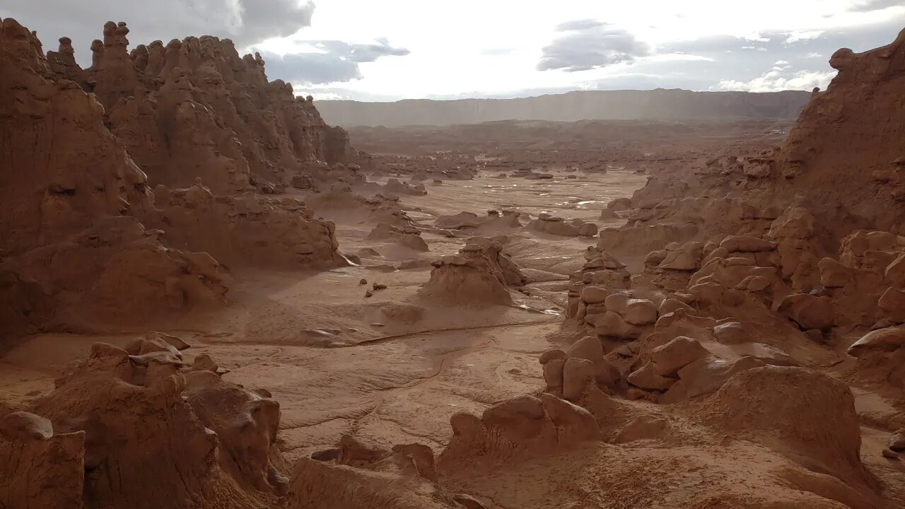 Mars Landscape, Goblin Maze, Searching for Rover 4K HD