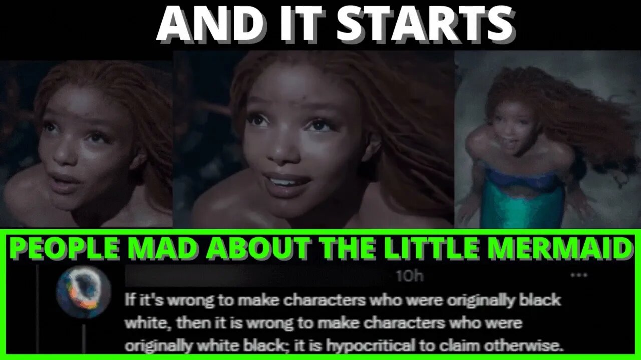 |NEWS| White People Don't Like The New Little Mermaid.